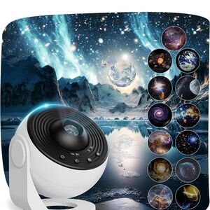 Planetarium Projector Pro for Bedroom, 13 in 1 Star Projector Galaxy Light, Ceil